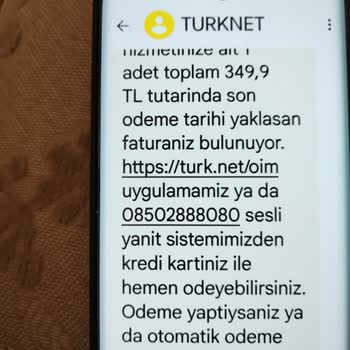 TurkNet Tarafıma Fazla Ücret Faturalandırdı