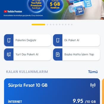 Turkcell İnternet Paketi Ne Olduğunu Anlamadan Bitiyor.