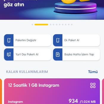 Turkcell İnternet Paketi Ne Olduğunu Anlamadan Bitiyor.