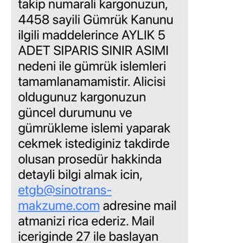 Aliexpress Ve PTT Mağduriyeti