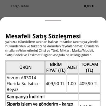 Hopi Ürün İadesi Yapmadı