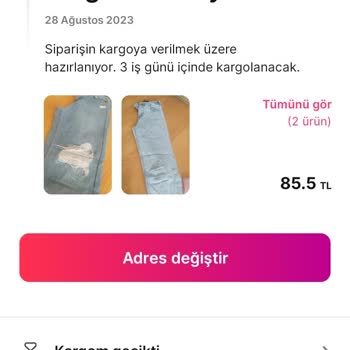 Gardrops İade Etmek İstiyorum