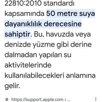 Apple Watch 6 Su Geçirmezdik Yalanı