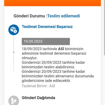 MNG Kargo Teslimat Yapılmaması Durumu