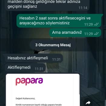 Çağrı Merkezi Başvurusu Nedeniyle P*****a Uygulaması Üyeliği