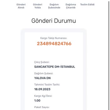 Sendeo Sorumsuzluk Ve Teslimat Tarihi Geçmesi
