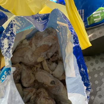 Şok Market Elma Dilim Patates Kömür Dilime Dönmüş