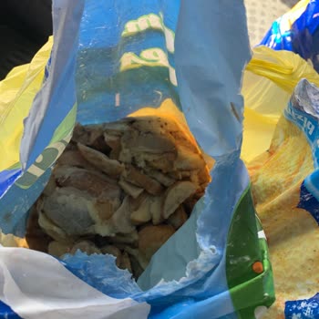 Şok Market Elma Dilim Patates Kömür Dilime Dönmüş