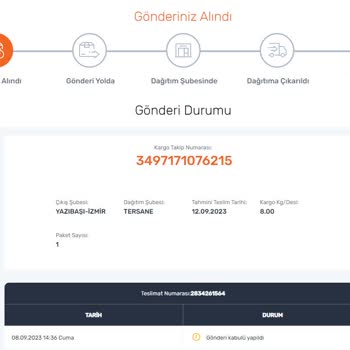 Trendyol-Teslim Edilemeyen Ürün Hk