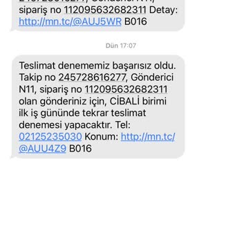 MNG Kargo Cibali Şube İlgisizliği