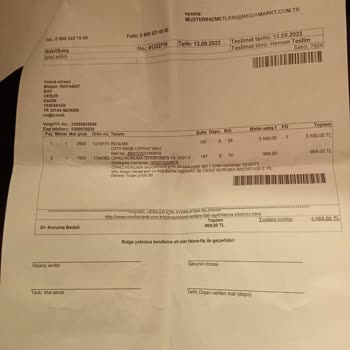Forum Mersin AVM Kasko Sigortası Paramı Geri Vermiyor