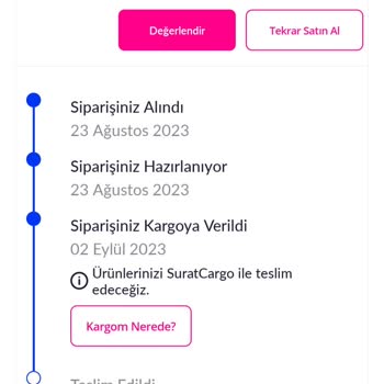 Pazarama Ürün Teslim Edilmemesi
