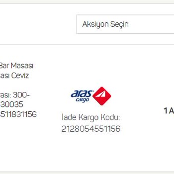 A101 Ürün İptal Edemiyorum