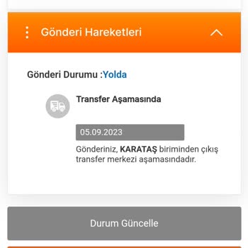 MNG Marmara Aktarma Şikayet
