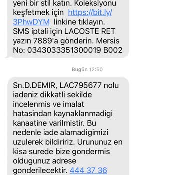 Lacoste Ayakkabıyı Giyemiyorum Ayaklarımda Su Topluyor Ve Firma Kabul Etmiyor?