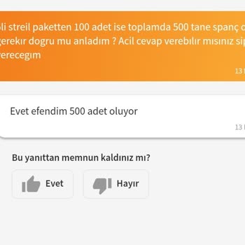 Trendyol Eksik Ürün Gönderdi Kabul Etmiyor