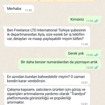 WhatsApp Bilinmeyen Yabancı Numaralardan Gelen Mesajlar