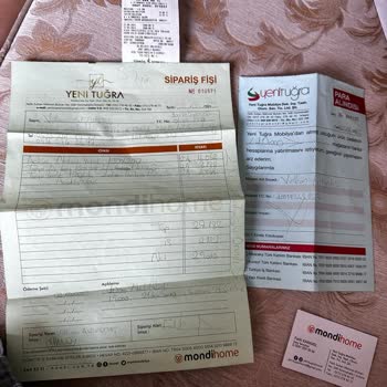 Mondi Home Ankara Yeni Tuğra Mobilya Siparişimi Teslim Etmiyor