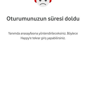 Vodafone Hediye Çark Vermiyor