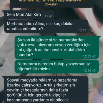 WhatsApp Yabancı Numaralardan Mesaj
