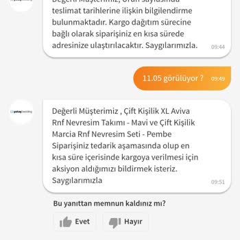 Yataş'ın Gönderilmeyen Ürünleri