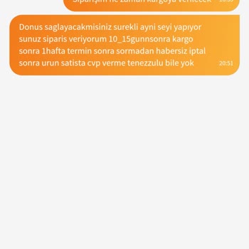 Yataş'ın Gönderilmeyen Ürünleri