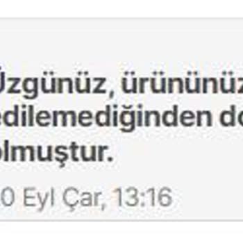 Hepsiburada Tedarik Sorunu Olan Ürünü Satıp Daha Sonra İptal Ediyor