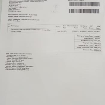 Lacoste İncelenen Ayakkabım İade Kabul Edilmedi Yine