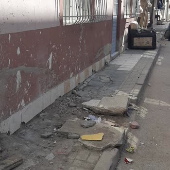 Osmangazi Belediyesi Kaldırımların İçler Acısı Hali