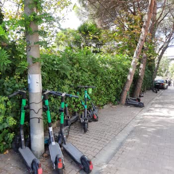 Martı Scooter Uygunsuz Park