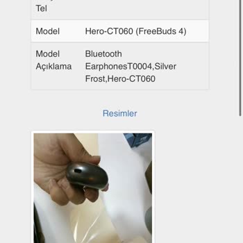 KVK Media Markt Ten Alınan Huawei Kulaklık