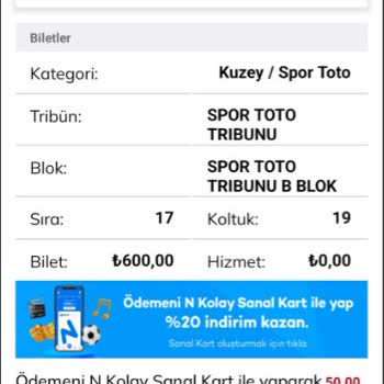 Passolig Farklı Bilet Alınması