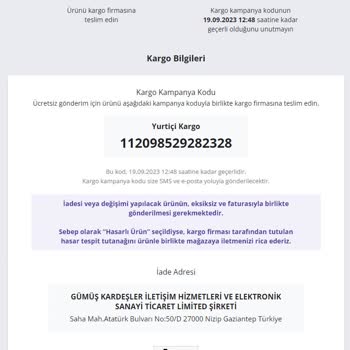 N11 Faturasız Ürün Gönderip İade Kabul Etmiyorlar