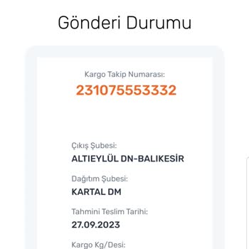 Trendyol Ve Kargo Şirketi Müşteri Mağduriyeti