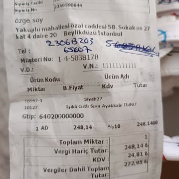 Tonny Black Yanlış Ürün Gönderiyor