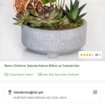 Çiçek Sepeti Kusurlu Ürün