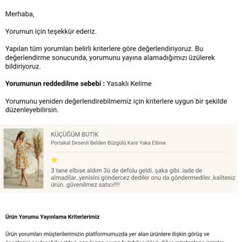 Trendyol Beni Mağdur Etti