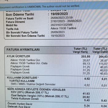 Türk Telekom Türk Telefon Fazla Fatura Kesmiş
