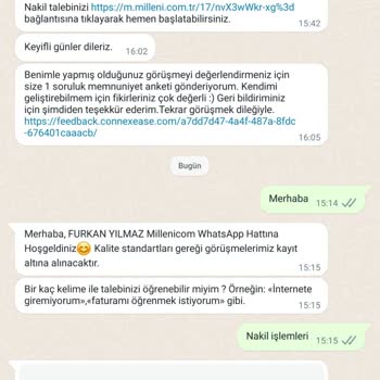 Millenicom Ev İnternetimi Nakil Yaptıramıyorum