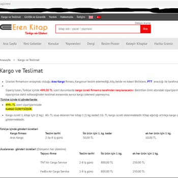 Www.eren.com.tr Siparişimi Göndermedi