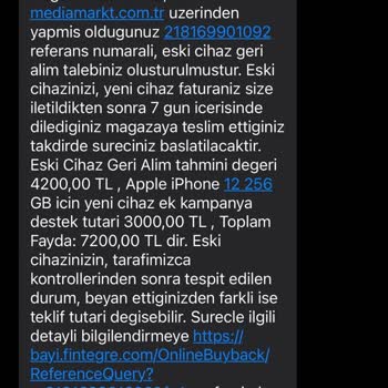 Media Markt Eskiyi Getir Yenisini Al Ek Destek Ödemesi Yapmıyor