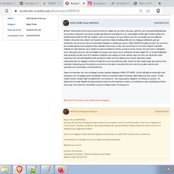 AÖF Kredi Yeterlilik Belgesi Vermiyor