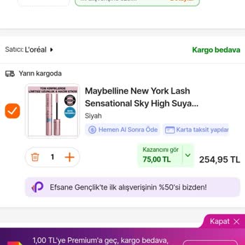 Hepsiburada MERHABA75 Kodu Ve Premium Aldım Diye Efsane Gençlik Olmadı