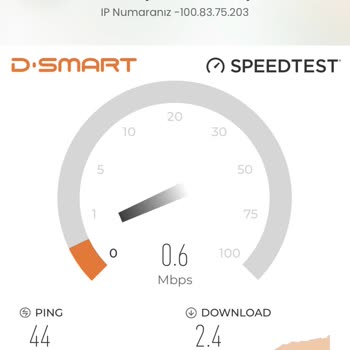 D Smart 2 MB Çeken İnterneti