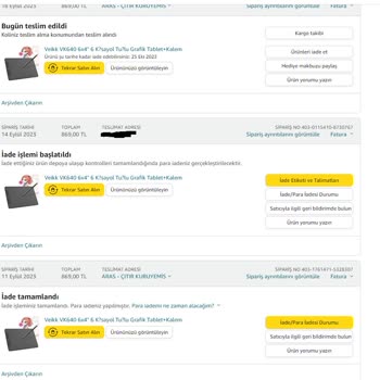 Amazon'un Israrla Yanlış Ürün Göndermesi.