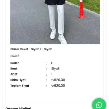 İlknur Turgut Butik Ürün Kargoya Verilmedi