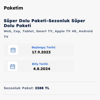 TOD Tv Tod Da Yanlış Paket Alma