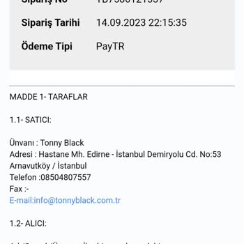 Tonny Black Kargo Verildi Deniyor Ama Kargo Verilmemiş