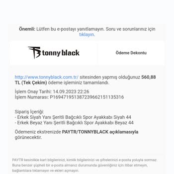 Tonny Black Kargo Verildi Deniyor Ama Kargo Verilmemiş