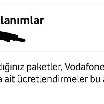Vodafone Ek Kullanım Ücreti